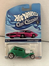 Straight Pipes #15 Green Hot Wheels Cool Classics 1:64 Scale