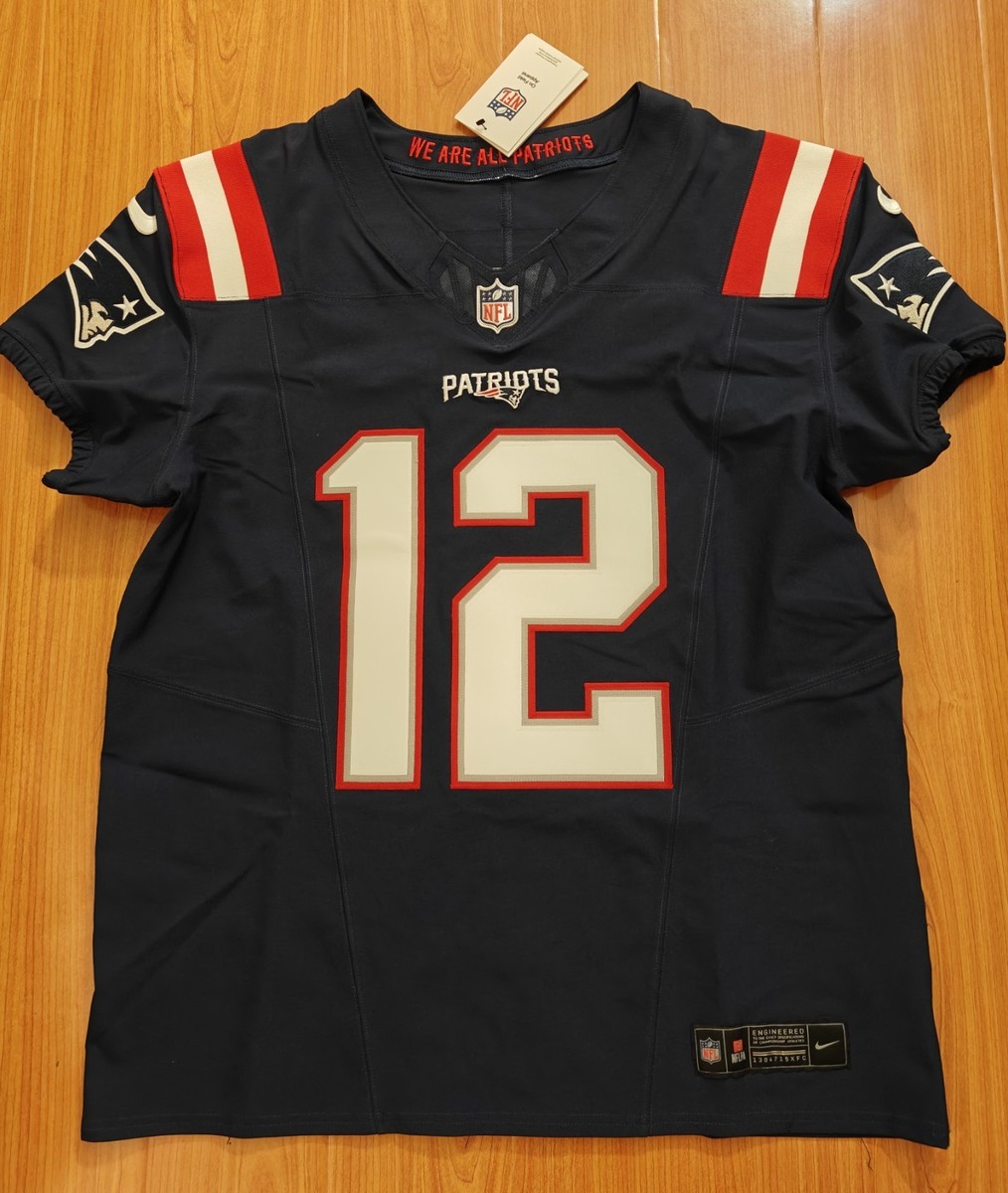 Nike Tom Brady Custom New England Patriots Vapor FUSE Elite NFL