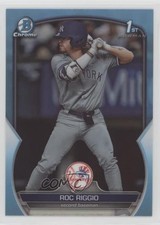 2023 Bowman Draft Chrome Sky Blue Refractor Roc Riggio #BDC-30 0v3r