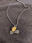 Vintage Bicycle Charm Necklace — photo 1