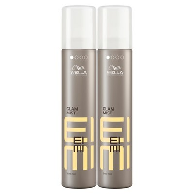 WELLA EIMI GLAM MIST Shine Mist feines Glanzspray leichter Halt 2x 200 ml