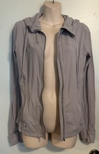 Lululemon Women s Define Hooded Jacket Size 8 Lavender Purple Broken Zipper