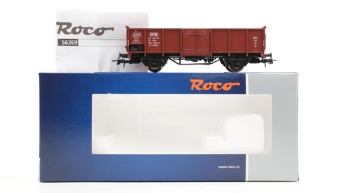 Vagón de mercancías abierto Roco H0 56269 PKP | Condition: Gebraucht