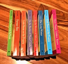 Little House on the Prairie Books Collection Set - Volumes 1-8, VGC *LOOK*
