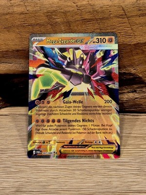 Pokemon Mega Zygarde Ex 047/088 Optimale Ordnung Deutsch NM 