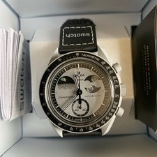 Omega x Swatch Mission to Earthphase Mond-/Erdphasenanzeiger Neu & OVP  + Beleg