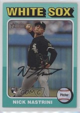 2024 Topps Heritage High Number Aqua Border Nick Nastrini #647 0i4k
