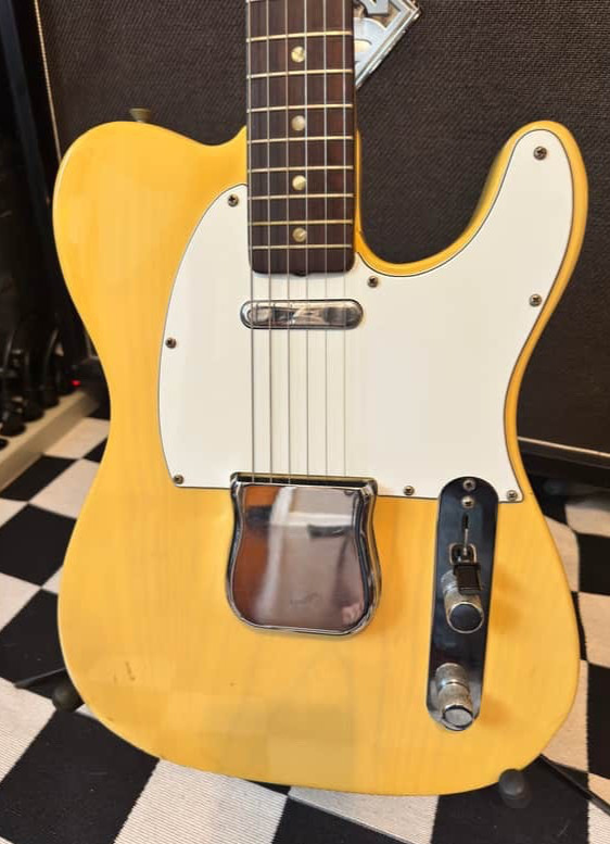 1973 Fender Telecaster Blonde CBS Vintage Electric Guitar Original Case Rosewood