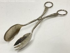 VTG William Adam's Silverplated Tongs