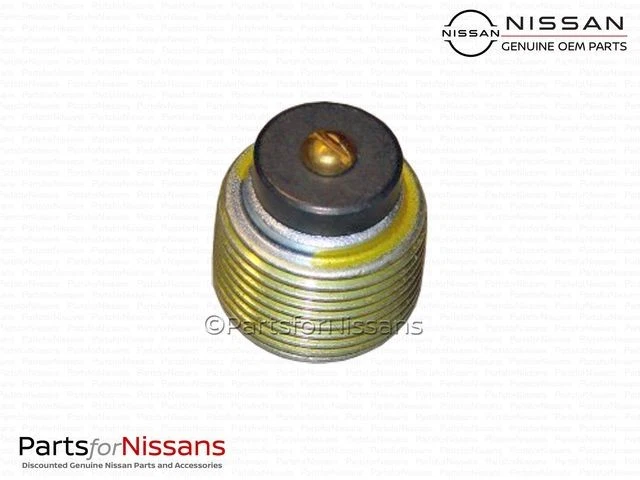 Genuine Nissan 240SX Manual Transmission Magnetic Drain Plug 32103-U840B NEW OEM - Image 2 of 2