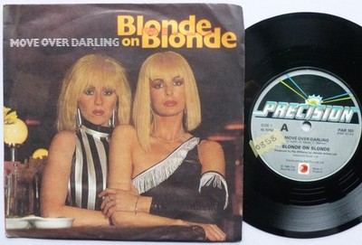 Blonde On Blonde Move Over Darling 7'' Precision PAR101 EX/VG 1980 picture sle...