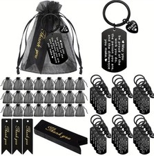 Appreciation Keychains For Nurses, Employees, Coworkers,Teachers, Set Of 24
