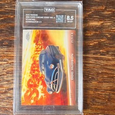 Marketplace image: Topps 2026 Chrome Disney Doc Hudson SC-5 Scorched Superfractor 1/1 TAG 8.5