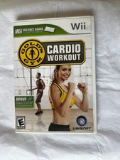 Gold's Gym Cardio Workout - Nintendo Wii COMPLETE