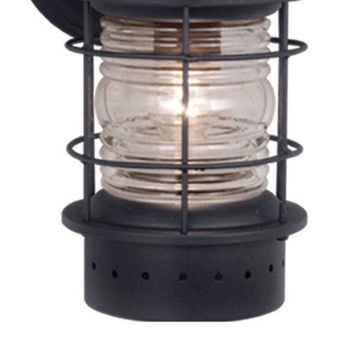 Vaxcel - Hyannis 1-Light Outdoor Wall Sconce in Coastal and Lantern Style 12.25 - Picture 2 of 4