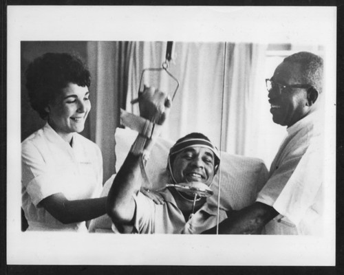 Roy Campanella 1958 Recovery Exclusive Type 1 Original LIFE Photo By George Silk