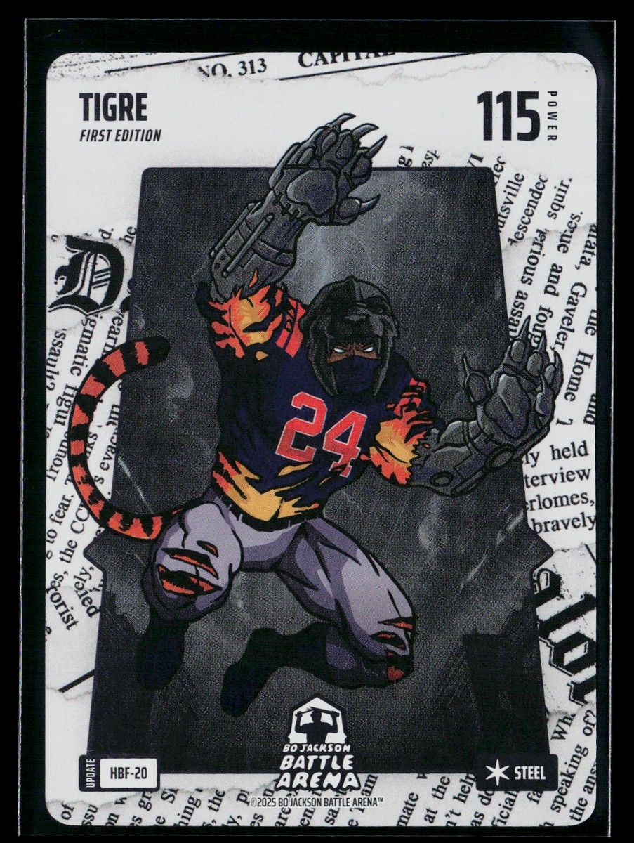 2025 Bo Jackson Battle Arena Alpha Update Tigre Miguel Cabrera Headliner