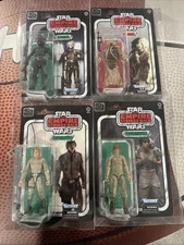 40th Anniversary 6 Inch Empire Strikes Back  6 Inch Figure Luke, Zuckuss, 4-Lom