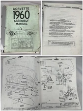 1960 Corvette Assembly Instruction Manual – Hard Top – Mid America Designs