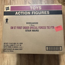 STAR WARS Black Series 1st Order Special Forces Tie Fighter 01 Original Shipper