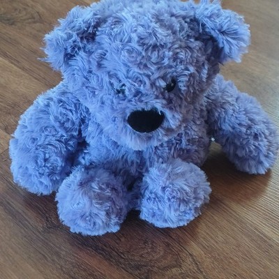 Warmies Microwaveable Reusable Purple Bear Plush Pain Relief Lavender Therapy