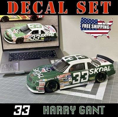 ※値下不可　Art・Gang1265 ズワウス　C3イベント　ガレージキット 1/12 RC NASCAR Decals Harry Gant #33 Skoal Bandit Chevy Lumina