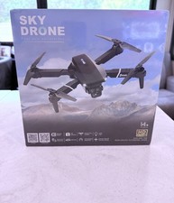 Sky Drone Quadcopter w/ HD Camera, Optical Flow, 360 Flip, 1-Key Takeoff