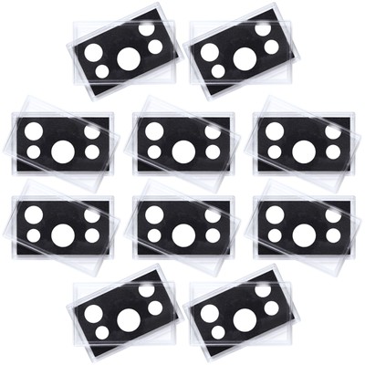 Empty Plastic Lens Lens & Insert 10 Pack
