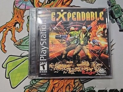 Expendable (Sony PlayStation 1 PS1, 2000) Used Complete with Manual CIB