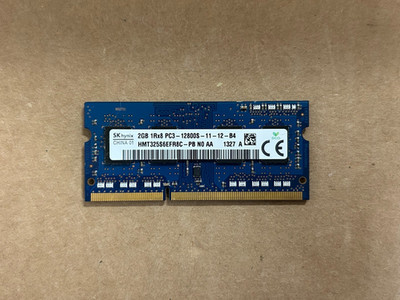 SK Hynix 2GB 1Rx8 PC3-12800S-11-12-B4 HMT325S6EFR8C-PB NO AA 1327