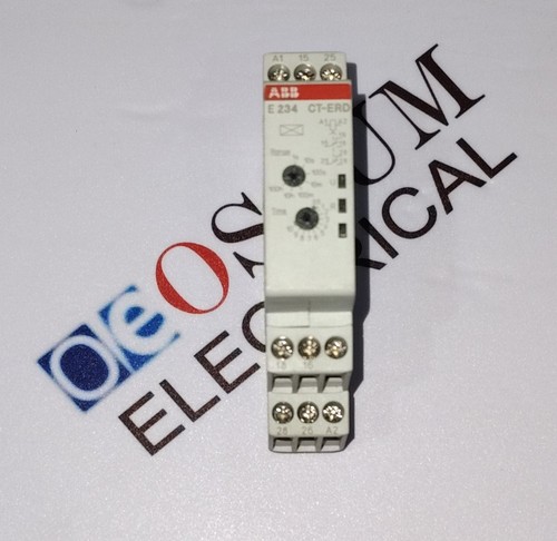 Eder22 Reference ABB CT-ERD.22 E234 TIMER TIMING 0.05S-100H VOLTAGE 24-240VAC ...