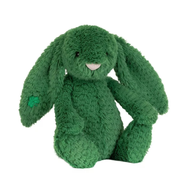 Jellycat Blathnaid Green Bunny Ireland Exclusive Gifts NWT With