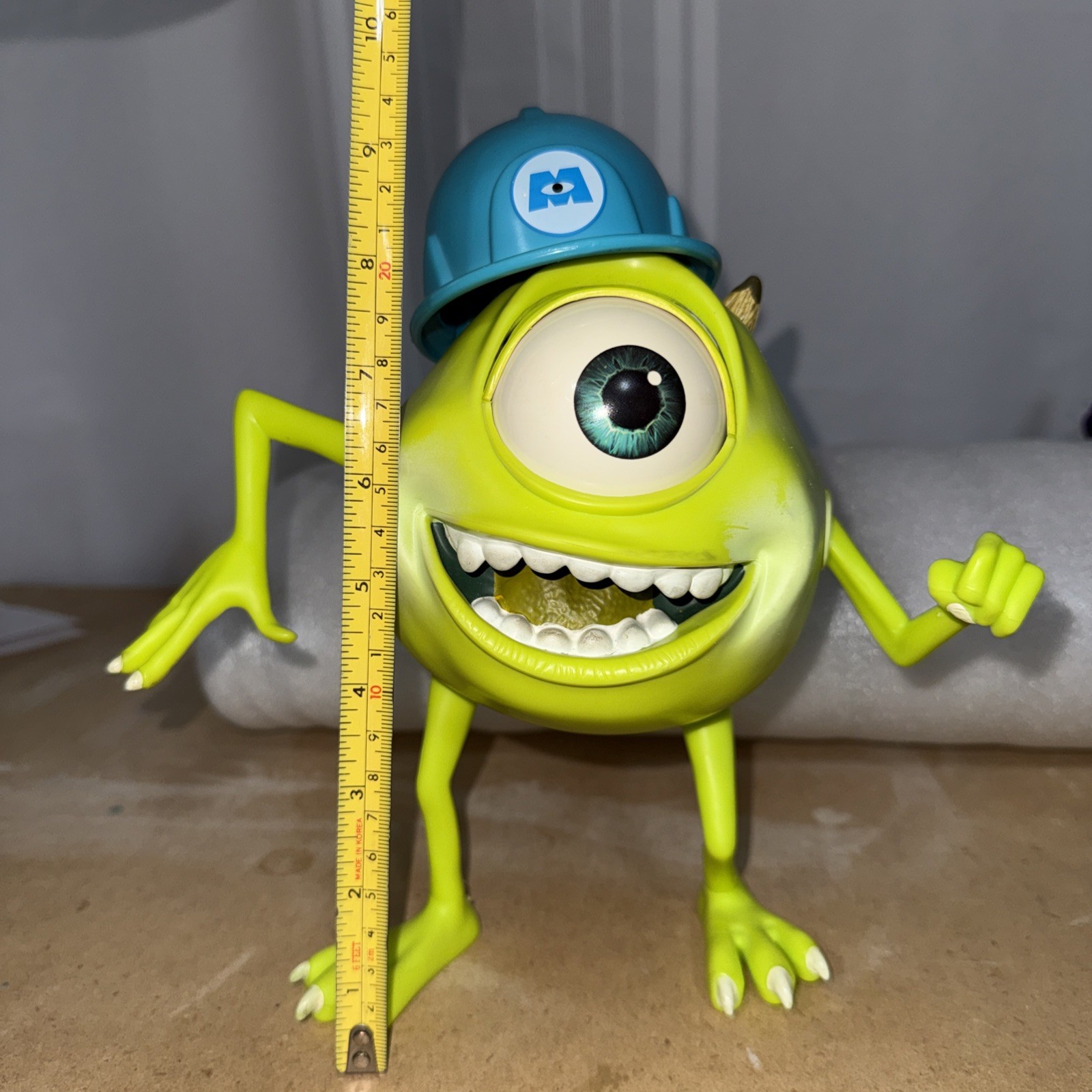 Monsters Inc. Mike Wazowski 9” Talking Figure -WORKS
