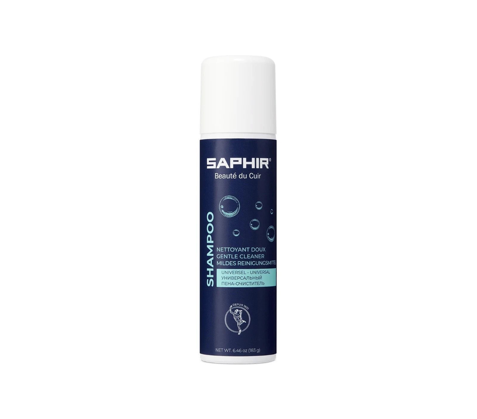 Saphir Beaute Du Cuir Shampoo Foam Cleaning Spray Nubuck Shoe Boot Leather Suede