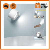 Led Wandleuchte Akku 360 Grad Drehbar Touch Control 3 Helligkeitsstufen Kabellos