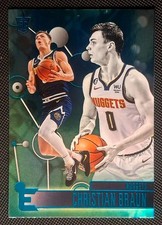 2022-23 Panini Chronicles - Essentials Christian Braun #221 Teal Holo Insert RC