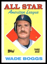 Wade Boggs 1988 Topps Boston Red Sox MLB READ FREE SHIPPING AutographDen