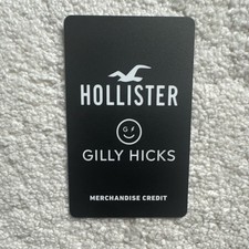 &pound;109 Hollister Gilly Hicks Merchandise Credit Gift Card selling for just &pound;90!