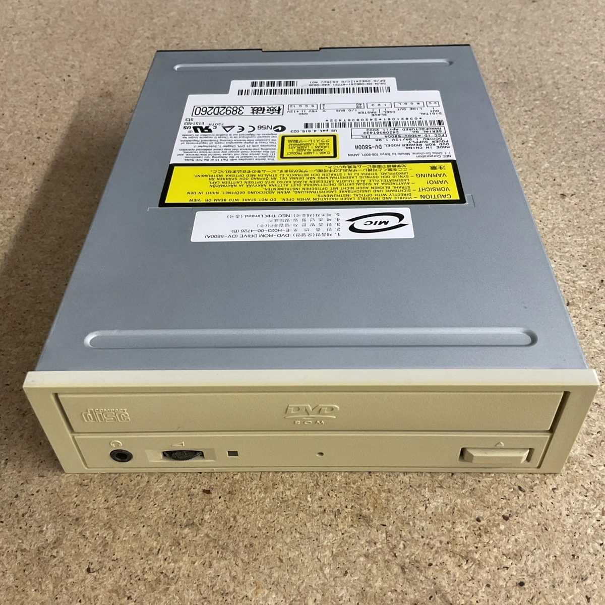 NEC DVD-ROM Internal Desktop CD, DVD & Blu-ray Drives for sale | eBay