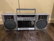 Toshiba RT-SX1 Boombox Silver - Featured In Say Anything John Cusack