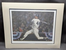 REGGIE JACKSON LITHOGRAPH BILL PURDOM SIGNED BY ARTIST 355/1500