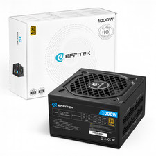 Netzteil PC 1000 Watt ATX 3.1 Vollmodular 80P...