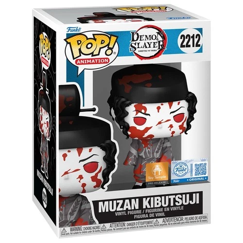 Funko Pop! Demon Slayer-Muzan Kibutsuji-#2212-Toy Temple Exclusive-In Hand
