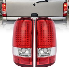 Pair Tail Lights Lamps For Chevy Suburban 1500 2500 Tahoe Gmc Yukon 2000-2006