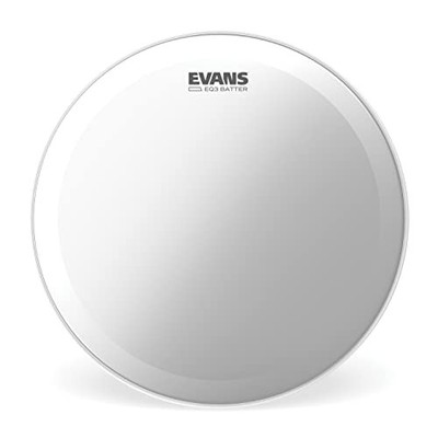 Evans EQ3 Frosted Bass Drum Head  24 Inch