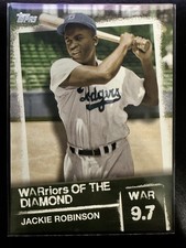 Jackie Robinson 2020 Topps WARriors of the Diamond #WOD-41 Brooklyn Dodgers