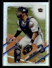 2021 Topps Chrome NPB #160 Yuma Tongu Refractors Card Orix Buffaloes