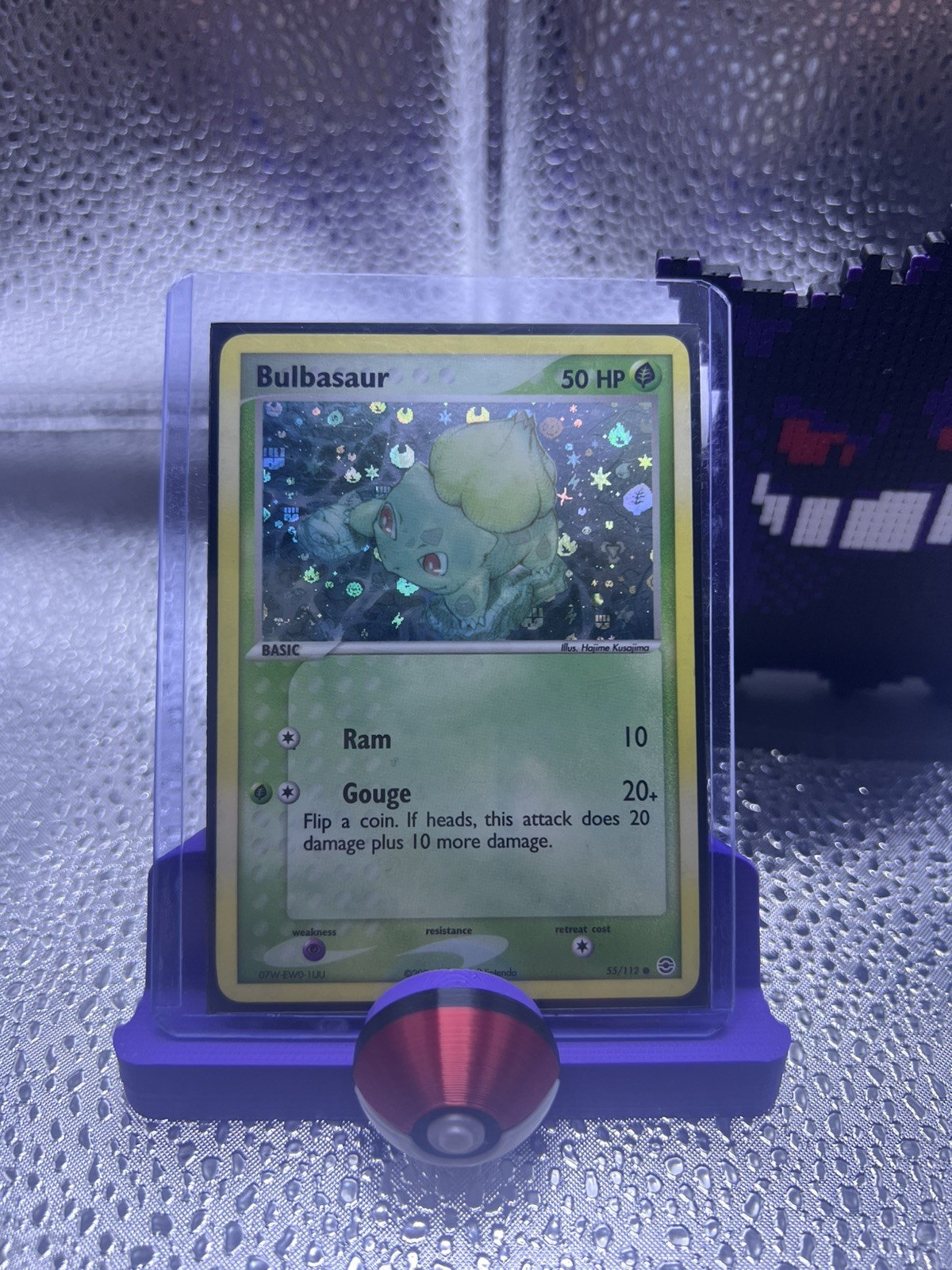 Bulbasaur Reverse Holo 55/112 FireRed & LeafGreen Pokémon Card NM-