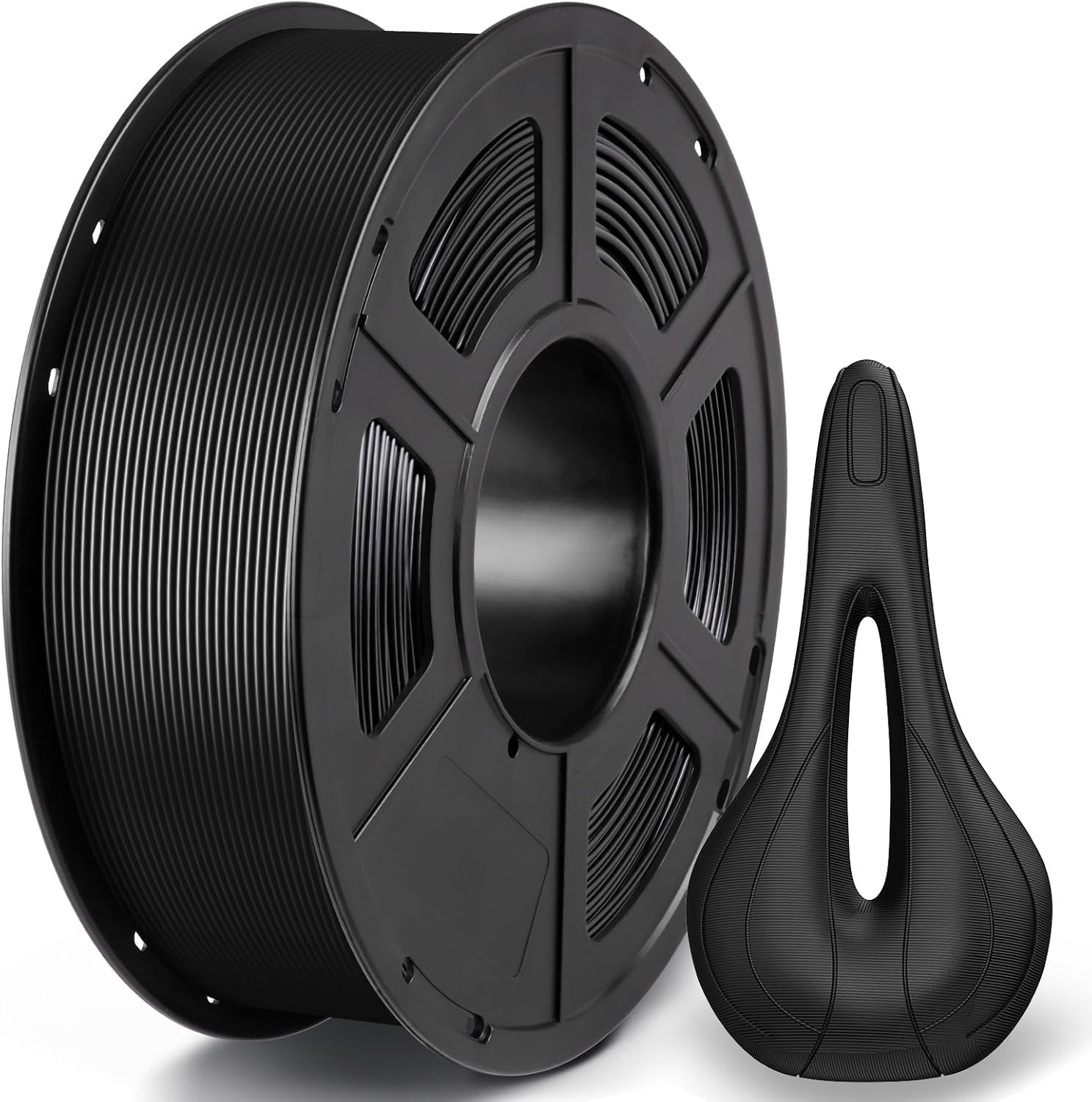 ASA Filament 1.75mm Schwarz 1kg wetterfest hitzebeständig für Outdoor Funktion - Bild 3