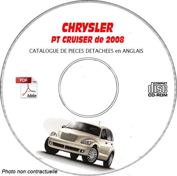 Pièces PT Cruiser 08 résolvez vos erreurs de commande via ce CD-ROM